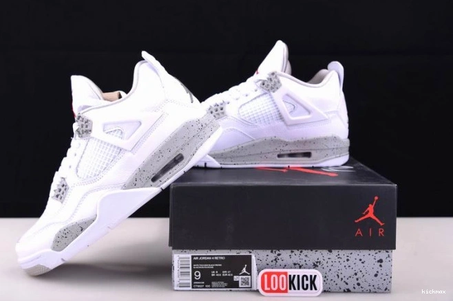 Cheap 4 Jordan White (2021) Retro Oreo CT8527-100 0718